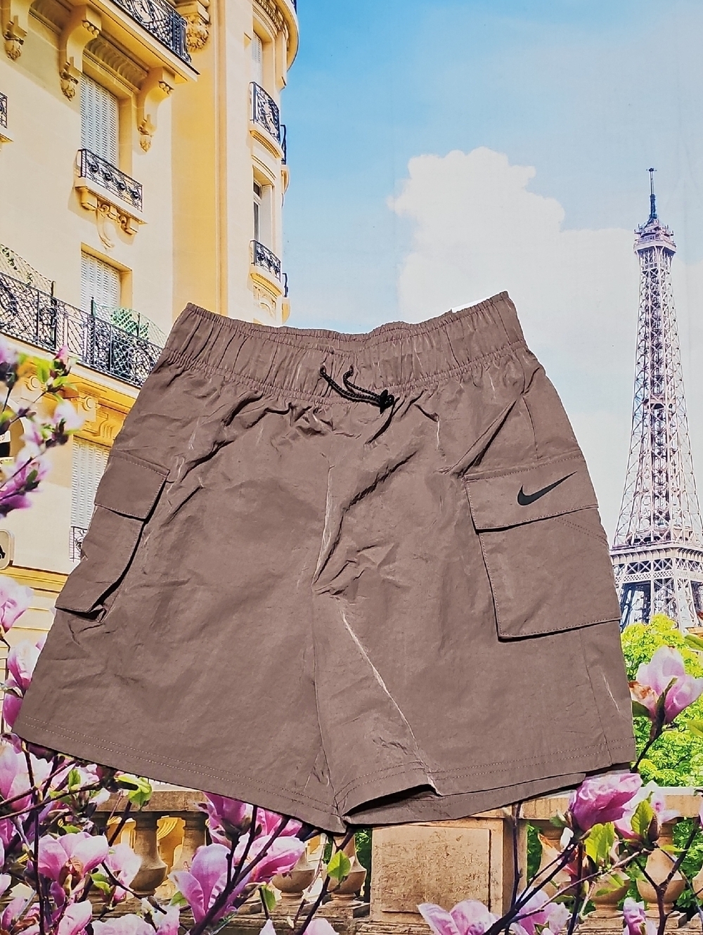 Nike Purple High Waist Shorts Size XS NWT